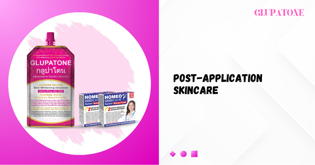 Post-Application Skincare